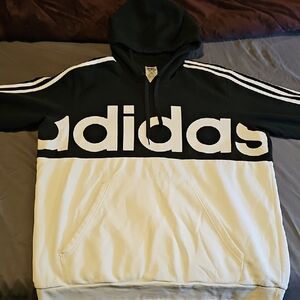 Adidas Black Hoodie with Logo